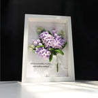 Cadre Bouquet Violette